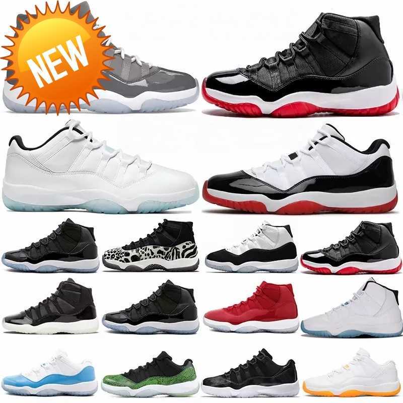 

NEW 11 11s Basketball Shoes High Low Citrus Concord Legend Blue Jumpman Gamma 25th Anniversary Cool Grey Space Jam Mens Womens