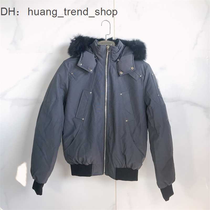 

Men's Palm Down Jacket Winter Fox Fur Trim Detachable Hooded Water Proof Windbreak Knuck 3q Coat mooses knuckle Z1LD, Mk02-graphite w/white fur