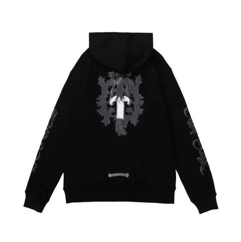 

Luxury Fashion Men' Jackets Sweatshirts Men Women Classic Hoodies Zipper Hooded Sweater Designer Cross Pullover Sanskrit Hoodie Casual Tops Coat Jacket Yzmb