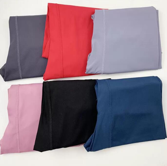 

2021 designer solid color women Yoga Pants High Waist Sports Fitness elastic Leggings S-XL, Yogo