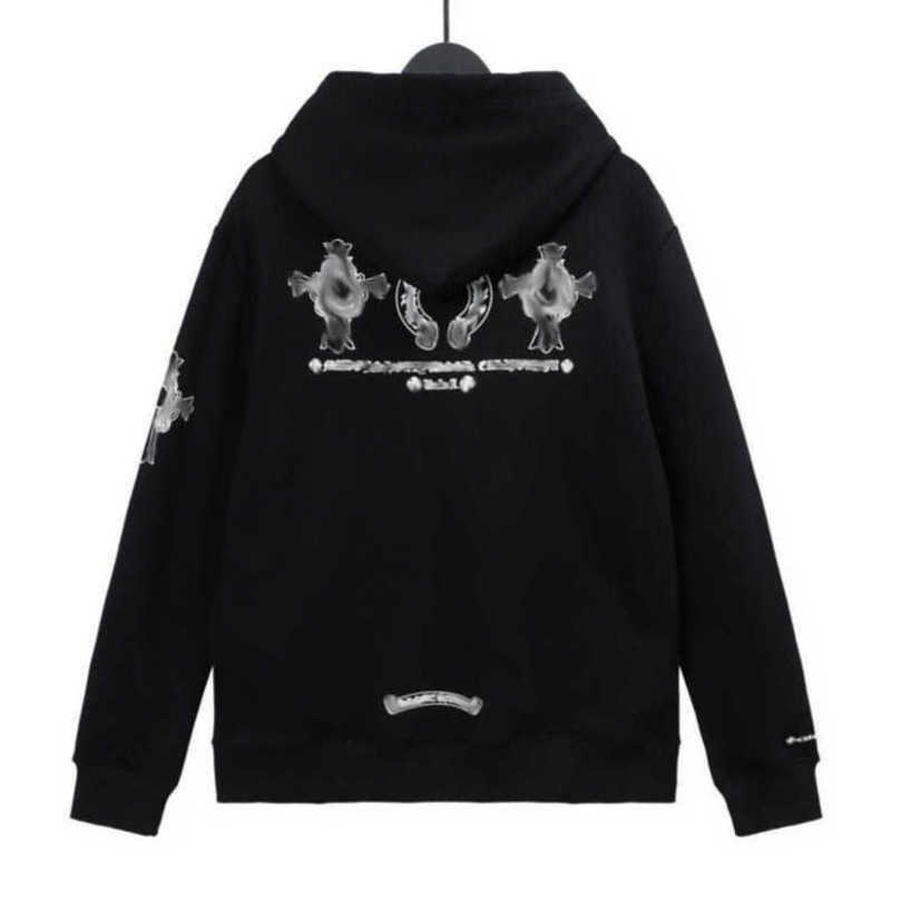 

Luxury Men' Fashion Sweatshirts Jackets Men Women Classic Hoodies Zipper Hooded Sweater Designer Cross Pullover Sanskrit Hoodie Casual Tops Coat Jacket N34r