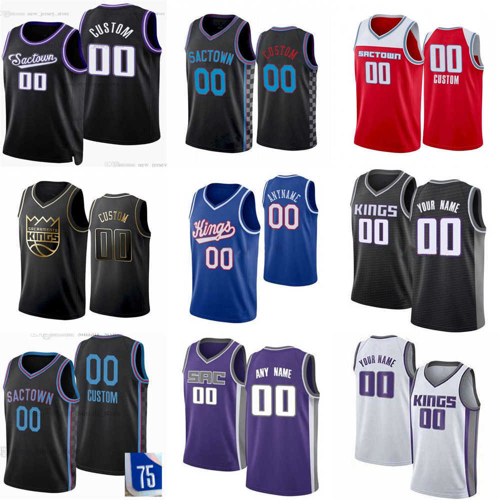 

Sacramento''Kings''Custom Mens Womens Youth 9 Kevin Huerter 22 Richaun Holmes 0 Malik Monk 3 Terence Davis 41 Trey Lyles Basketball Jerseys, Colour