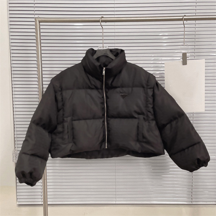 

Removable Women Hooded Coat Winter Spring Padded Cotton Jacket Vintage Black Womens Cropped Jackets Vest, Black with label*