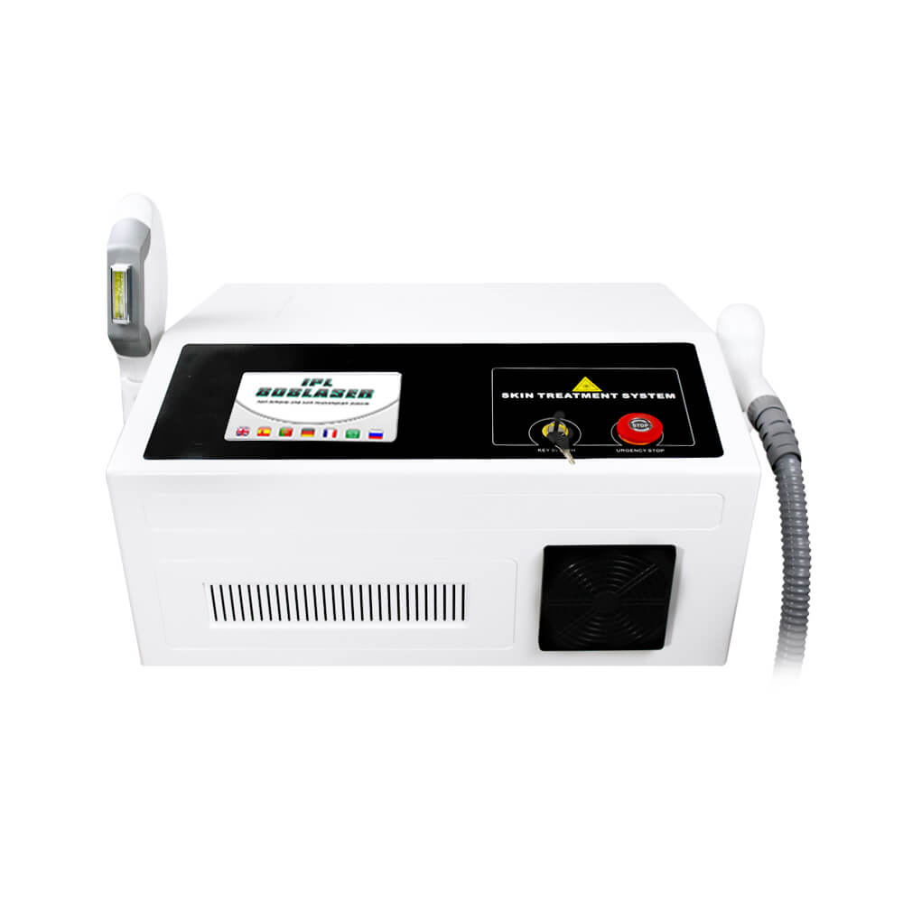 

2 Handles Portable IPL and Diode Laser Machine Hair Removal Skin Rejuvenation for Beauty Salon Spa Clinic Multifunction Beauty Device