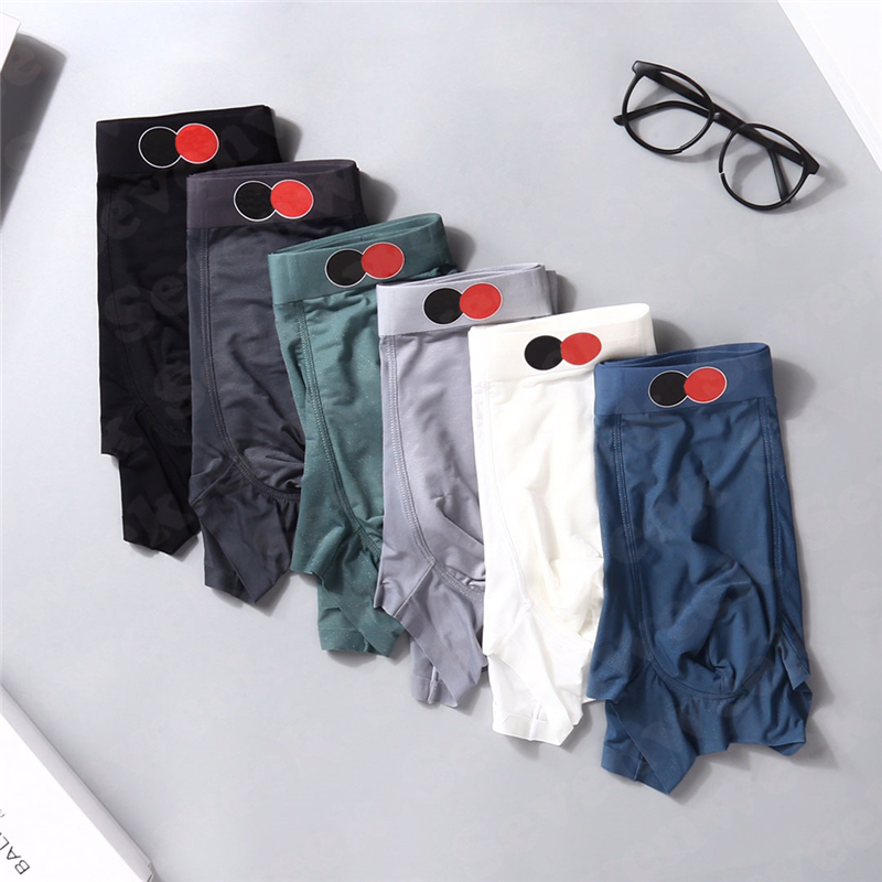 

Men Boxer Sexy Underpants Fashion Mens Designer Pattern Boxers Casual Shorts Breathable Soft Boxers Underpant With Box, Mixed colors 3pcs/box