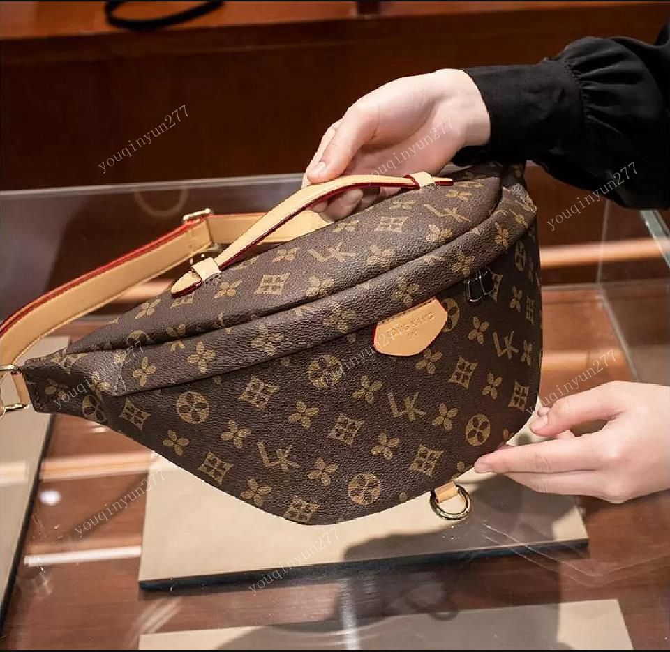 

Bumbag Cross Body Waist Bags Temperament Bumbags embossing flowers Famous soft leather Louiseities Viutonities Luxurys designer bags Date Code Tote DustBag, No bag