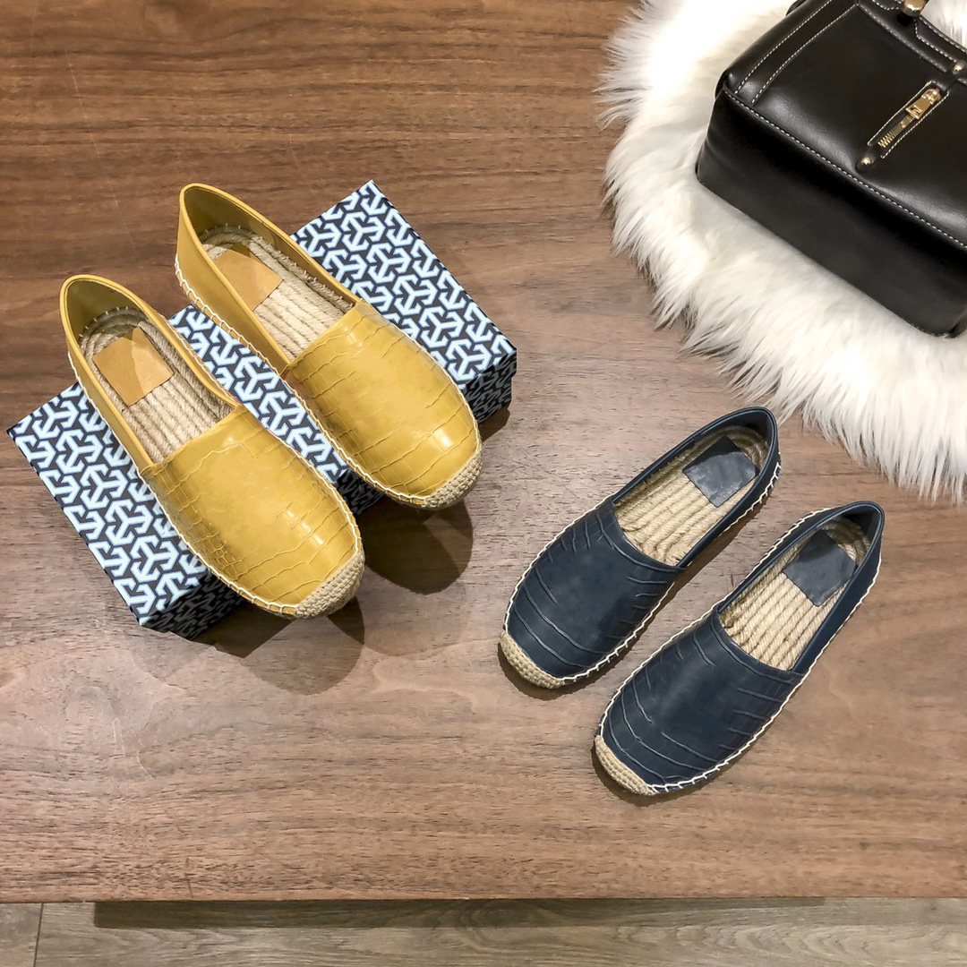 

loafers fishman casual cloth shoe canvas espadrille flat sneaker designer jacquard double Leather women shoes spring size 35-41, With box
