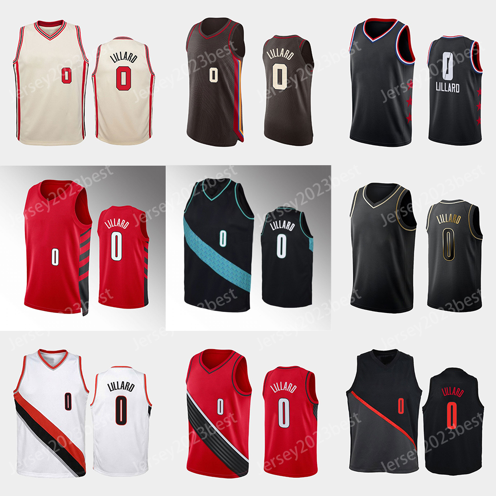 

Custom basketball jersey 2021 Pioneer city beige 0 lillard 1 simons 5 hood 27 nurkic 00 anthony men women youth jerseys, Orange