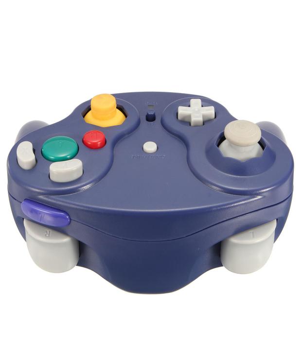 

24Ghz Wireless Controller Game Gamepad For Nintendo Gamecube NGC Wii Purple A9347552