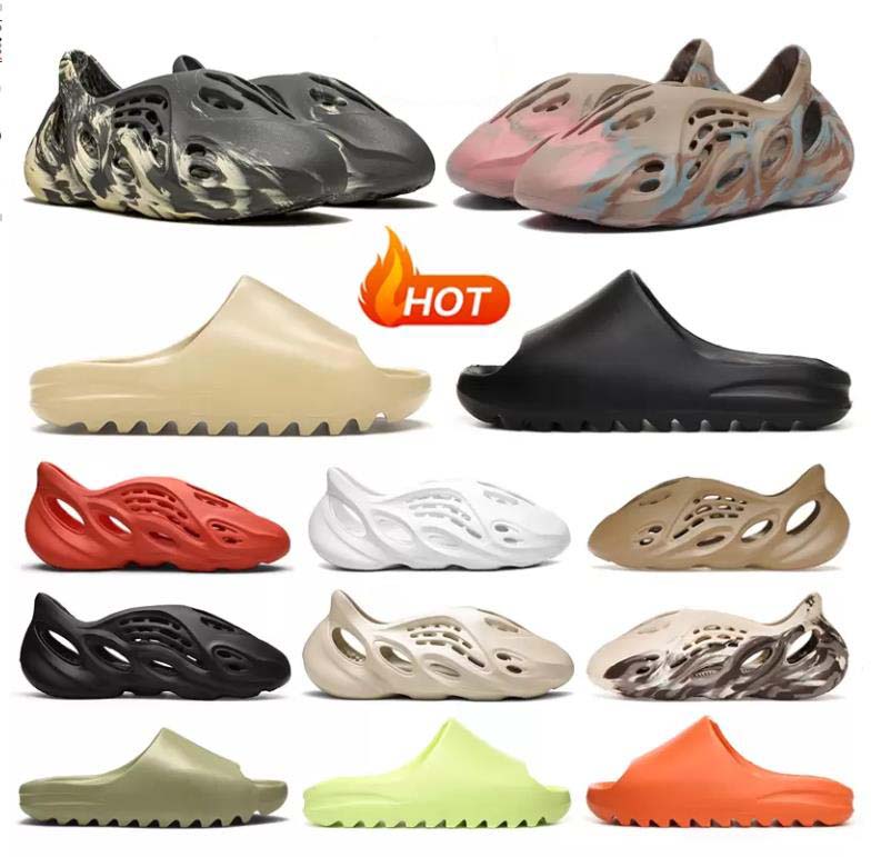 

Designer Slipper Men Woman slide Foam Runner Vermillion Mineral Blue Onyx Pure Sandal Slide Slipper Ochre Bone Resin Clog Desert Ararat runr slide shoe, #29