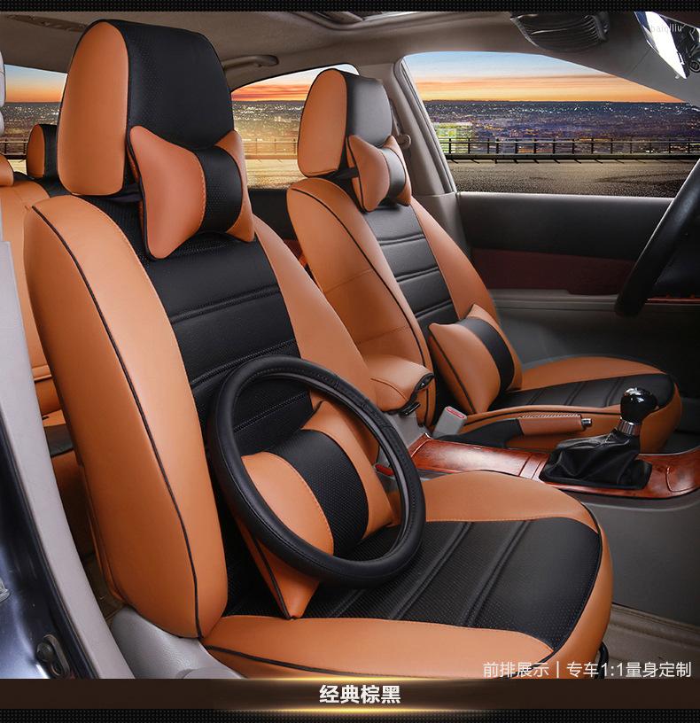 

Car Seat Covers TO YOUR TASTE Auto Accessories Custom Luxury Leather Cushion For JAC K5/3 Iev B15 A13 Refine S3 S2 S5 Color
