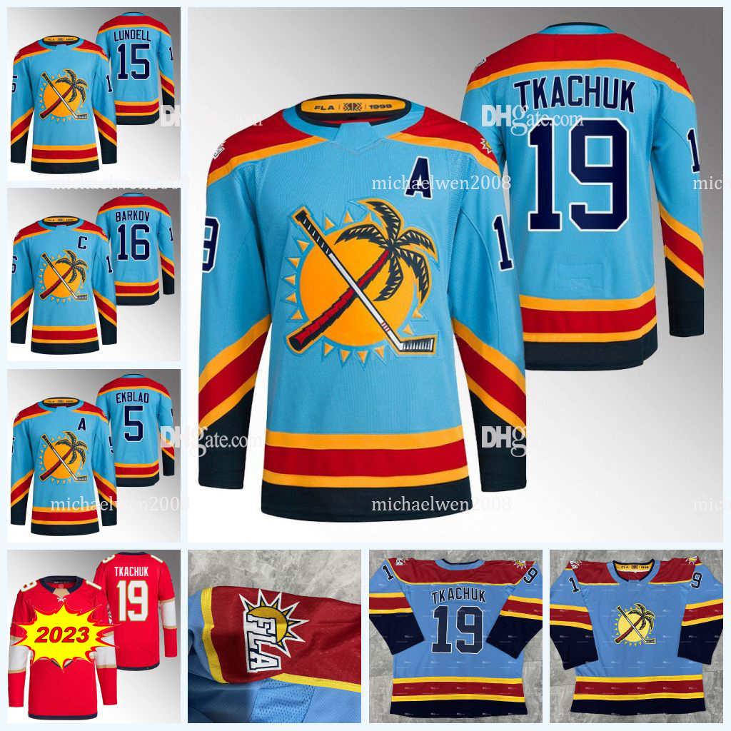 

19 Matthew Tkachuk Floridas Jersey Panther Aleksander Barkov Anton Lundell Carter Verhaeghe Ryan Lomberg Patric Hornqvist Lucas Carlsson Aaron Ekblad Radko Gudas, White