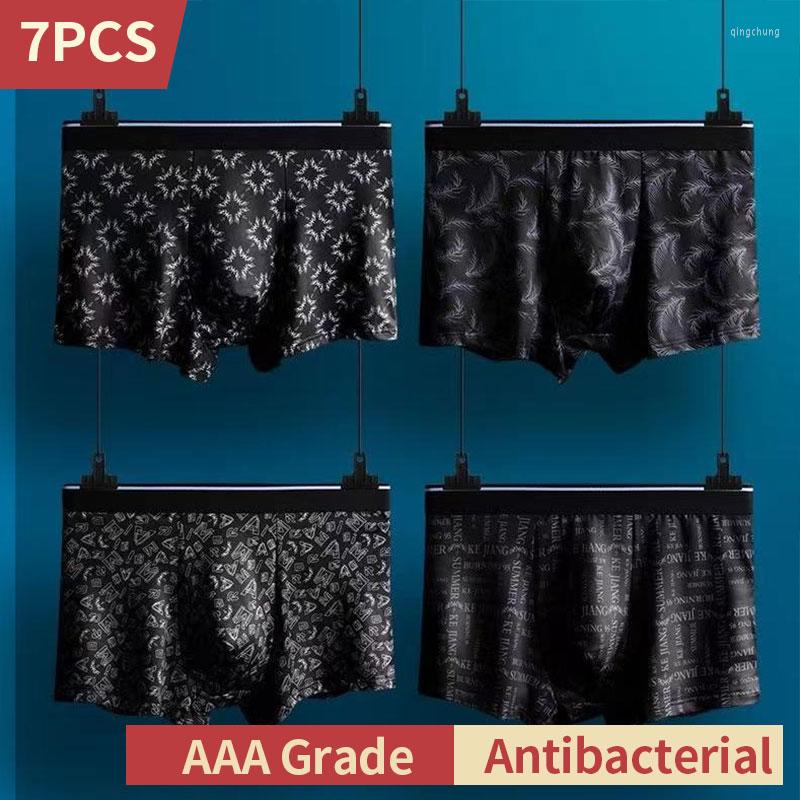 

Underpants 8PCS Fashion Trendy Mens Boxer Shorts High Stretch Solid Color Men Underwear Set, 3pcs 1001