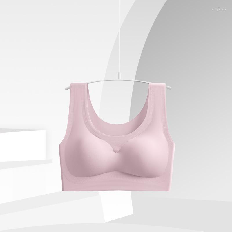 

Bras Seamless For Women Underwear BH Push Up Bralette With Pad Vest Top Bra, Black