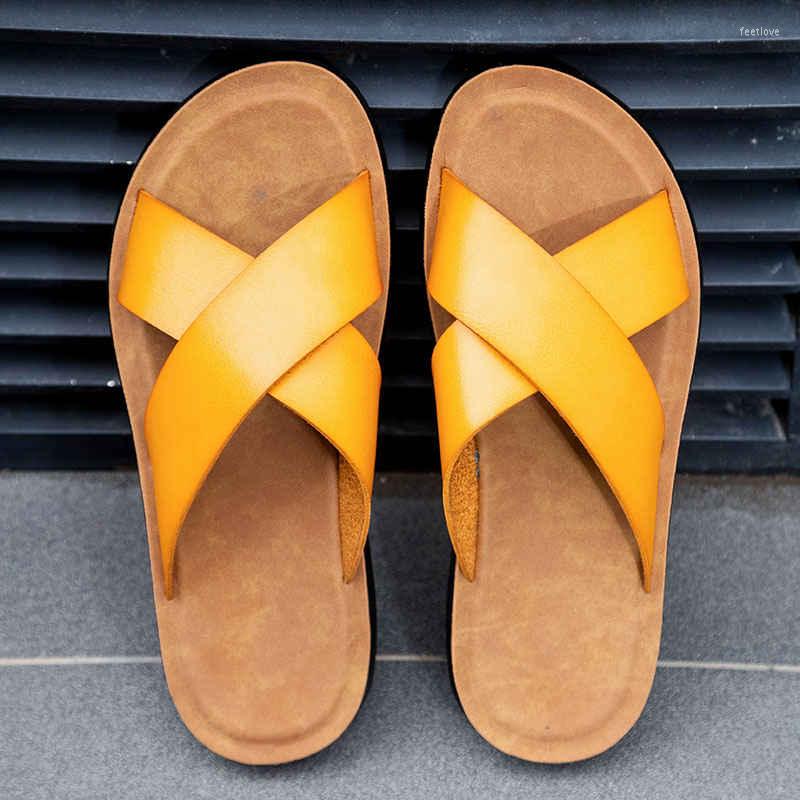 

Slippers Grey Non-Leather Casual Shoes Designer Luxury 2022 Brand Drag Bot Summer Man Good Quality Massage Flip Flops Tennis, Black