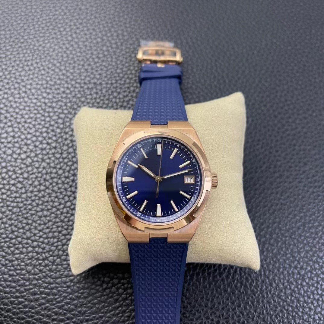 

8F-factory 41mm Sapphire Glass Mens Designer Watch Rubber Strap 5100 Automatic Mechanical Watches Sport Business Waterproof Wristwatch Gift, N1