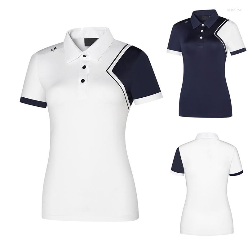 

Women' T Shirts Golf Clothing Women' Breathable Quick-Drying Casual Self-Cultivation High-Quality Sports T-Shirt Polo Shirt, White