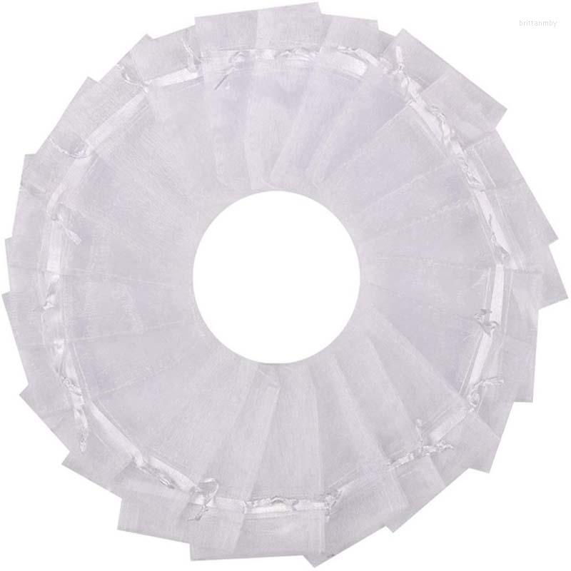 

Jewelry Pouches 100PCS 3x4 Inches Organza Gift Bags With Drawstring