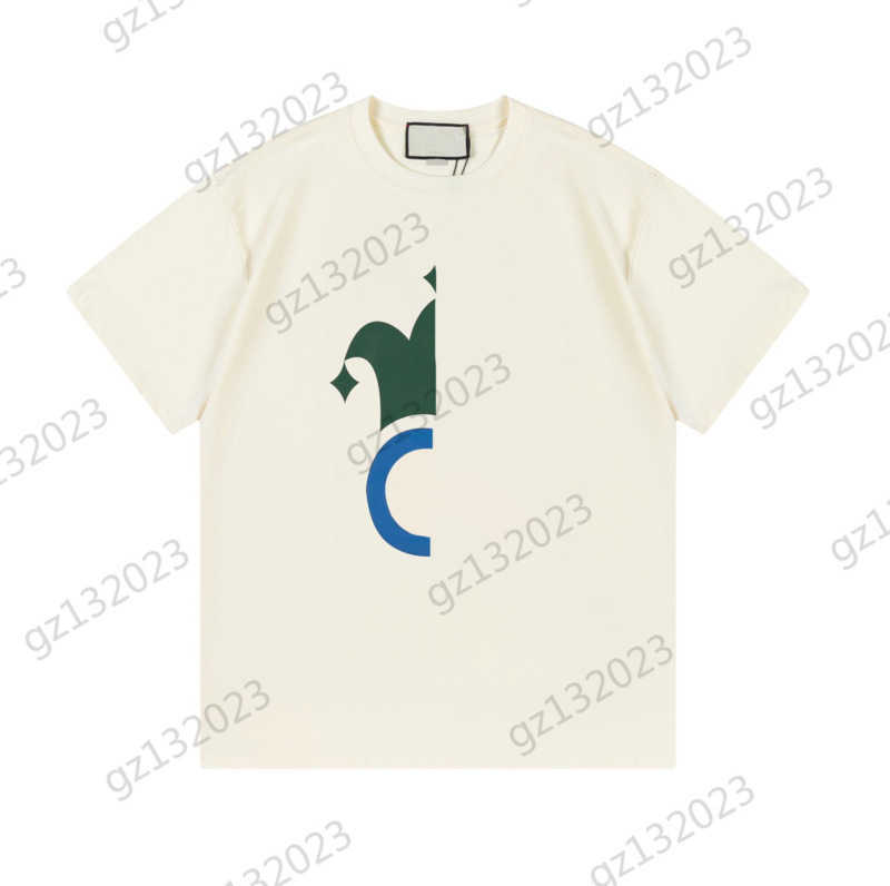 

Womens Clothes T-shirts Chest Print Print Short Sleeves T-shirt Wear Cotton Loose Silhouette Simple Style Tees Fashion Brand Women Clothes 2 Colors 1970