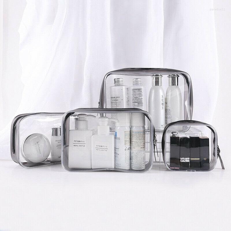 

Cosmetic Bags Makeup Bag Female Transparent Portable Large Capacity Storage Travel Waterproof Wash, Picture shown