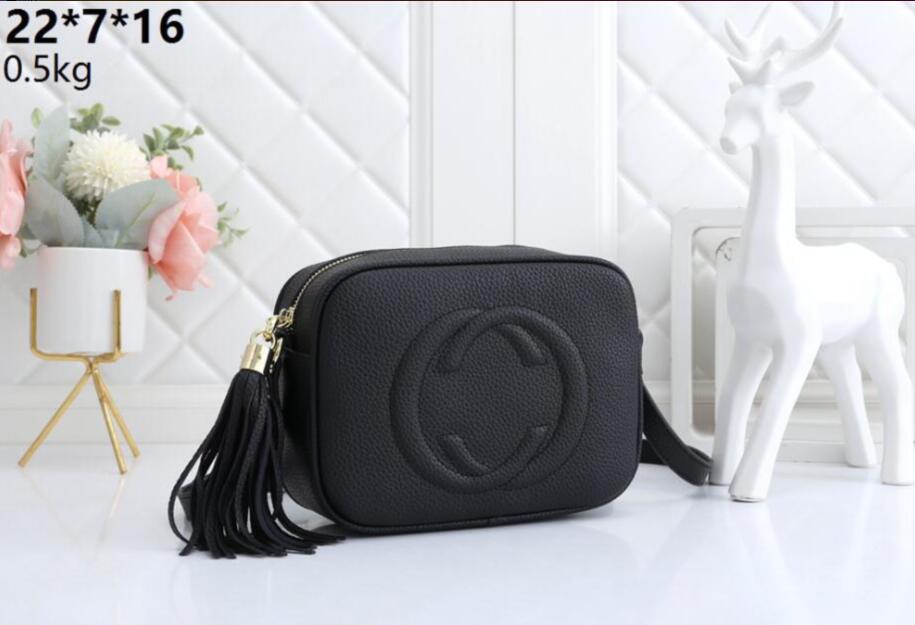 

designer Messenger leathers Shoulder Bag Women tassel Lychee Totes handbag cross body Leather Soho Crossbody Bag Disco Purse, White