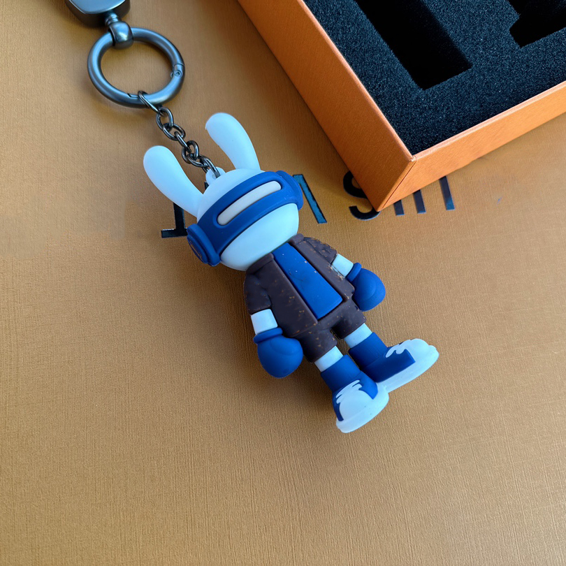 Porte-clés de haute qualité, à la mode, portefeuille, pendentif pour sac, Design petit lapin, chaîne de poupée, nouvelle collection 2022