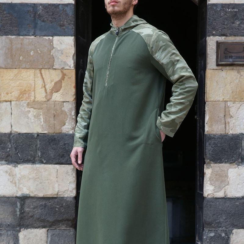 

Ethnic Clothing Muslim Fashion Simple Men Robe Islamic Abaya Dubai Turkish Embroidery Long Sleeve Loose Musulmana Pakistan For Clothes