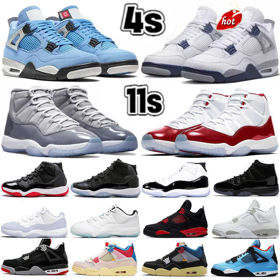 

OG 2022 Sail 4 4s Mens Basketball Shoes Sneakers Midnight Navy 11 11s Cherry Cool Grey Concord Gamma University Blue Fire Red Oreo Bred Black
