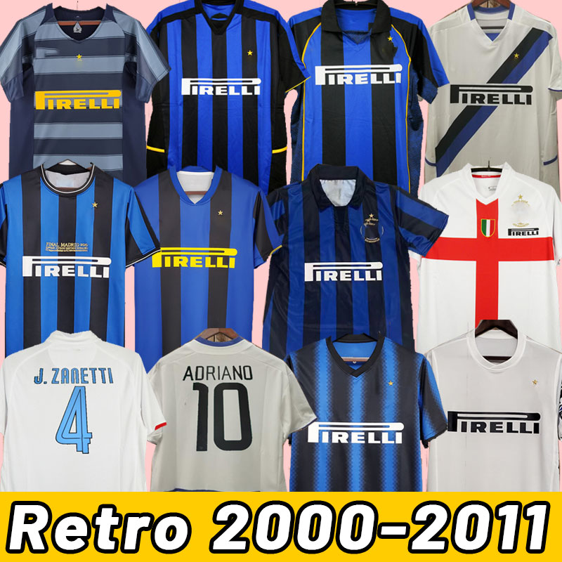 

SNEIJDER ZANETTI Classic Inter Retro Soccer jerseys Djorkaeff MILITO Baggio Pizarro Djorkaeff ADRIANO MILAN Football Shirt 01 02 03 04 07 08 09 10 11 2001 2002 2003