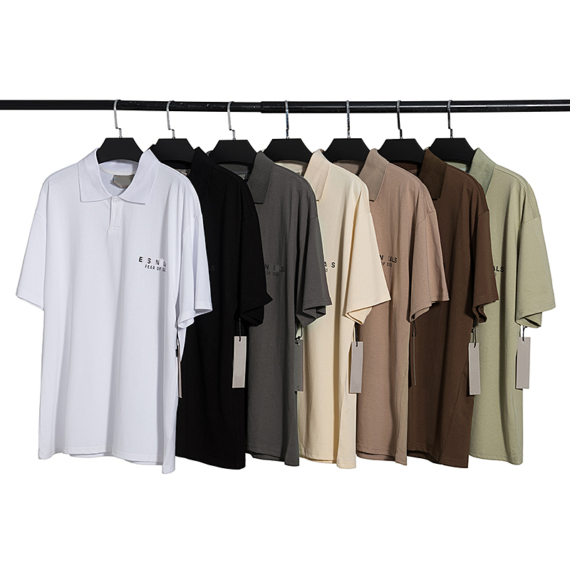 

designer stripe polo shirt t shirts snake polos bee floral embroidery mens High street fashion horse polo T-shirt Seven colors size S-XL, White