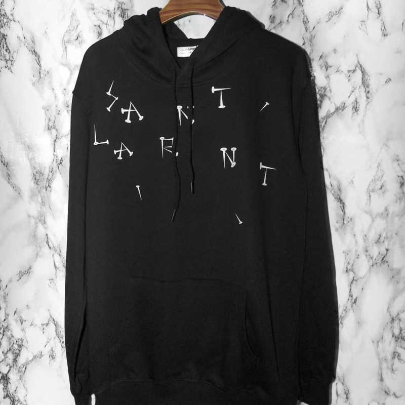 

22ss cotton sweatshirt mens hooded sweater Y fashion Print hoody sl designer hoodie men women oversize hooddies slp pllover coat, No.8