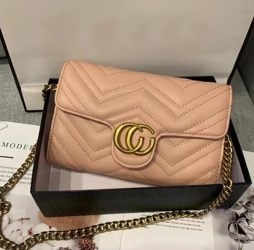 

luxurys Women Chain Crossbody Bags Designers heart V Wave Pattern Shoulder Bags Messenger Bags Pruse Chain Tote #41056, Red