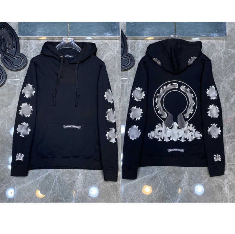 

Fashion Mens Jackets Luxury Sweatshirts Designer Hoodies Men Women Zipper Cross Scroll Simple Hooded Sweater Pullover Hoodie Casual Tops Coat Jacket Nhc2