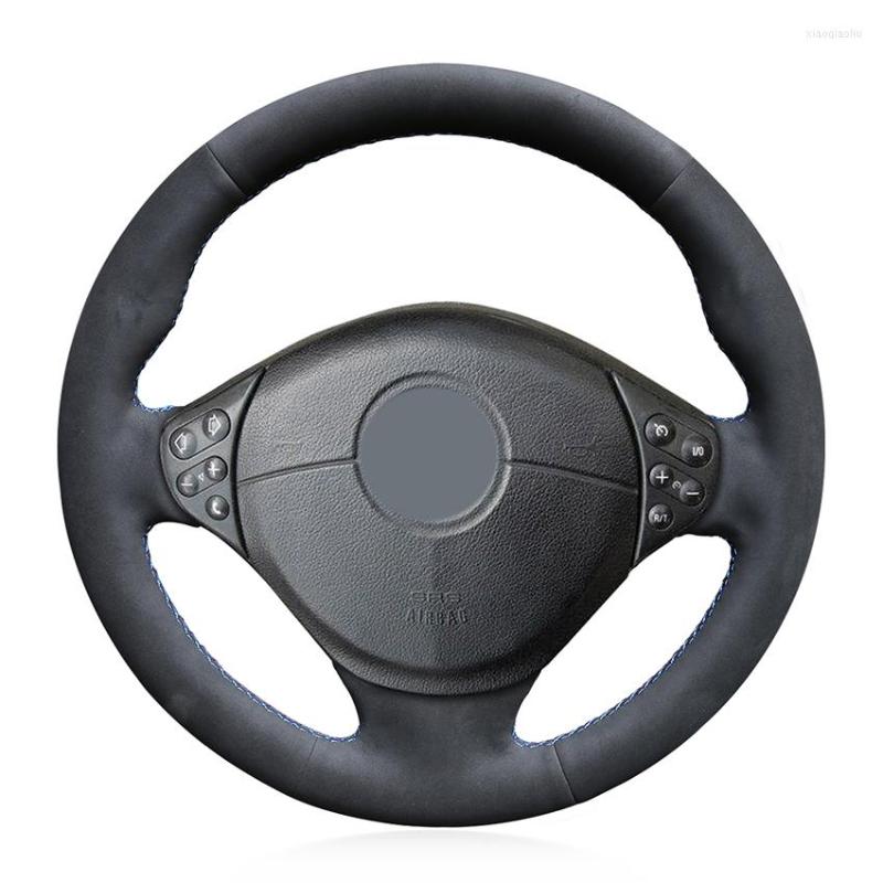

Steering Wheel Covers Hand-stitched Black Suede Car Cover For M Sport E36 1996-2000 E39 1995-2001 Z3 E36/7 E36/8