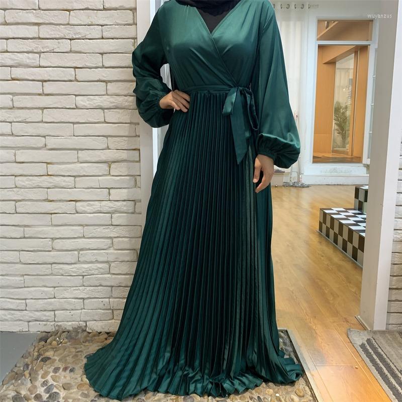 

Ethnic Clothing Abaya Dubai Turkey Muslim Hijab Dress Islam Evening Party Dresses For Women Robe Longue Femme Musulman De Mode