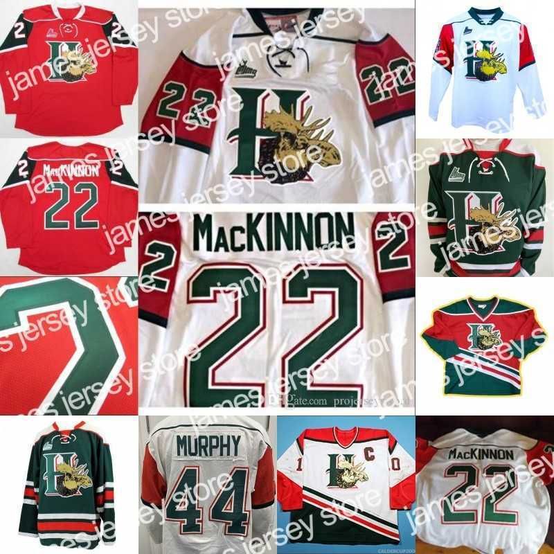 

Hockey Jerseys Halifax Mooseheads 22 NATHAN MacKINNON 44 MURPHY 6 JACQUES 11 PYKE 10 LUSSIER 53 PUTINTSEV 67 PARTNT 9 TAILLEFER 61 BISHOP 94, Red 1
