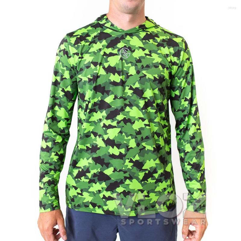 

Hunting Jackets Googan Squad Fishing Hoodie Long Sleeve UV Protection 50 Sportswear Summer Men Breathable Clothing Camisa Pesca