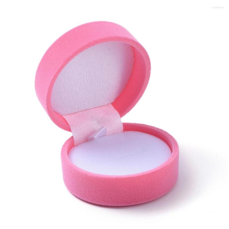 

Jewelry Pouches 10pcs Christmas Snowflake Pattern Velvet Boxes 2 Colors Portable Storage Case For Ring Earrings Necklaces 5.45x3.3cm