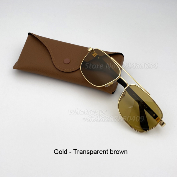 

Fashion Sunglass For Women men square metal Style uv400 glass Lens with gradient Design Outdoor UV 400 Protective gafas