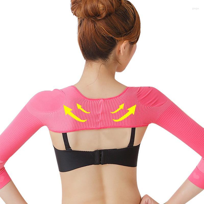 

Women's Shapers Fajas Colombianas Reductoras Arm Compression Sleeves Shaper Slimmer Chest Corrective Lifting Underwear Women's, Pink