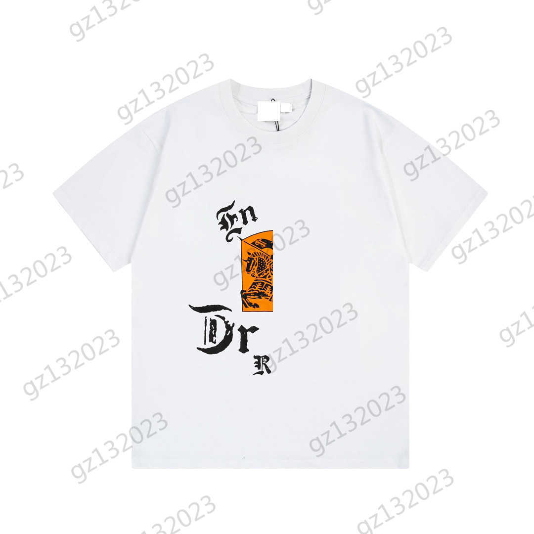

Women Shirt T-shirts Color Warhorse Print Short Sleeve T-shirt Unisex Style Loose Breathable Slim Cotton Designer Top Spring Summer Women Clothes
