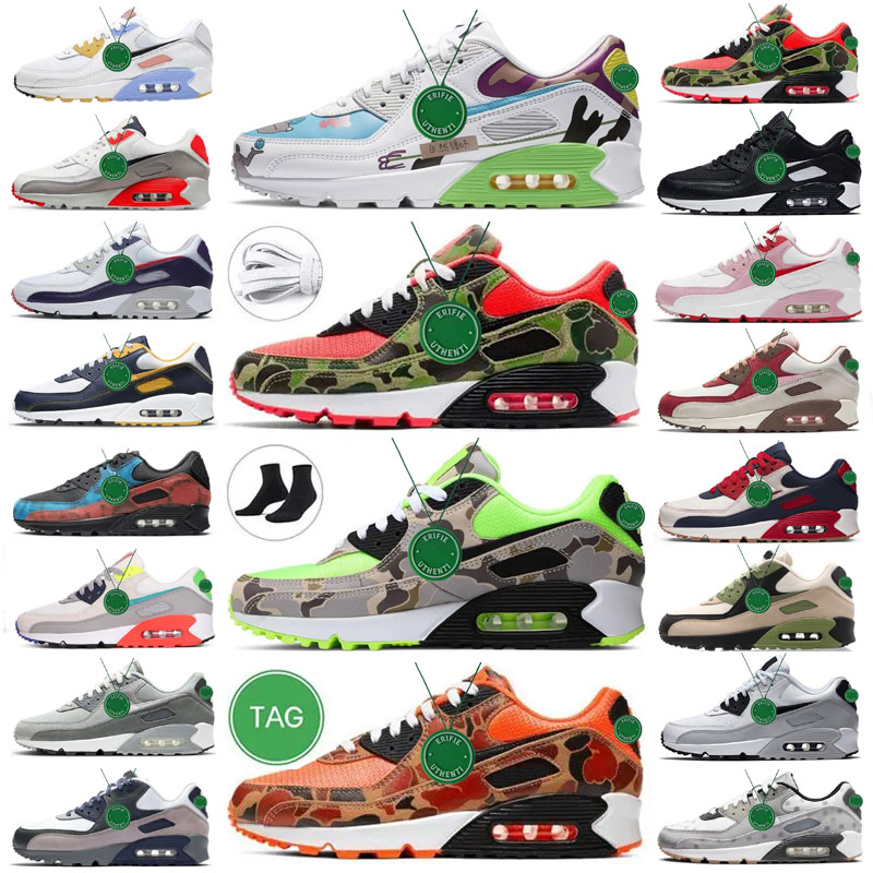 

Cushion 90 shoes mens womens max90 Infrared bacon trainers sneakers be true infrared bright crimson max zapatillas gray atmos volt undefeated black camo sports shoe, Color # 34