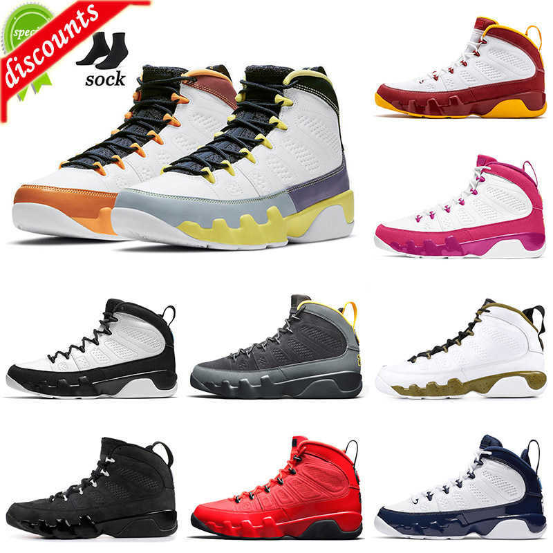 

TOP Change The World 9 9s IX Basketball Shoes Racer Blue University Gold Mens Women Motorboat Space Jam Trainers Sneakers Size, C10 space jam