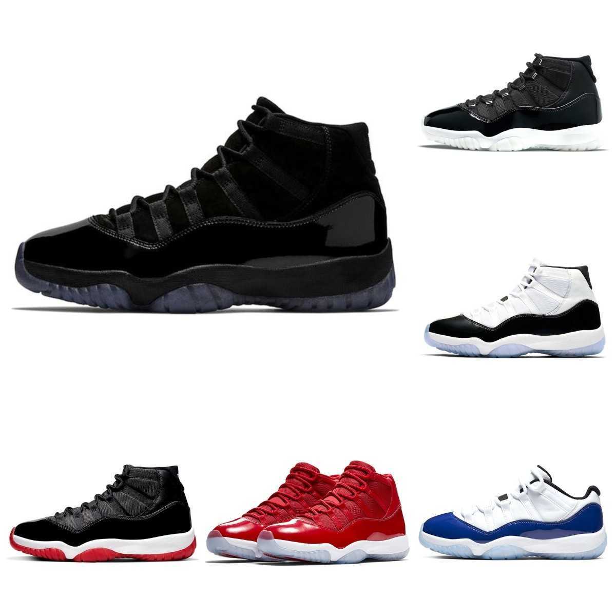 

Basketball 2023 Shoes Jumpman 11 Trainer High Quality Sneakers 11s Men Women 25th Anniversary Bred Space Jam Win Like Easter Concord 45 Low Columbia Designer S01, #4 white bred