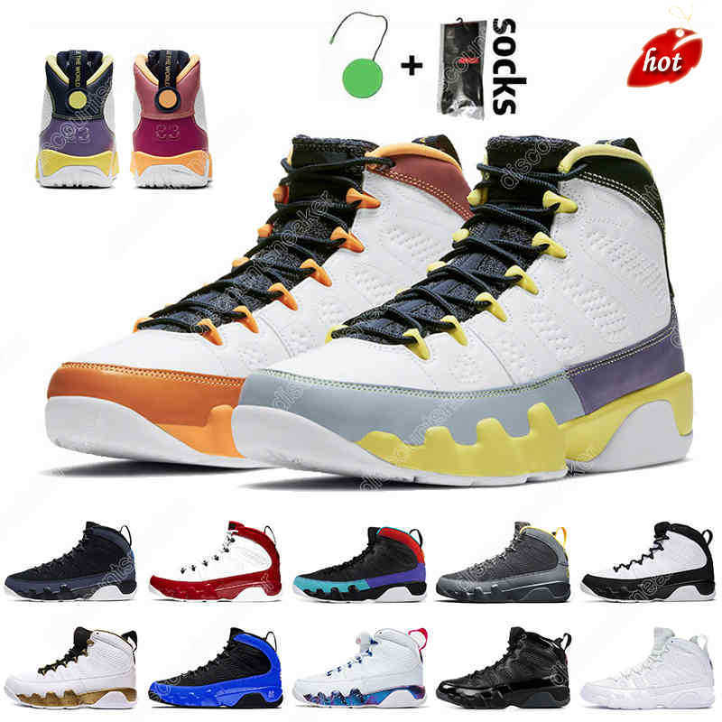 

OG 7-13 9 9s Basketball Shoes for men Change The World University Gold Blue Gym Red Statue Outdoor Sports Trainers Sneakers, A13 oregon ducks 40-47
