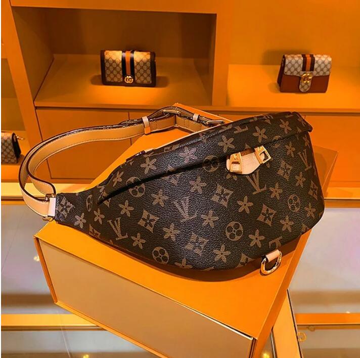 

High quality Designers Luxury Waist Bags Cross Body Newest Handbag Famous Bumbag Fashion Shoulder Bag Bum Fanny Pack Purse Crossbody Bag, Whit dust bag
