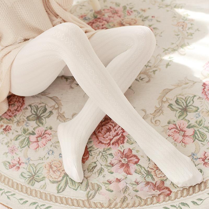 

Women Socks Lolita Heart Stockings Sweet Cotton Tights Pantyhose Elastic Collant Female Soft Panty White Stocking Calcetine Media, Wheat ears