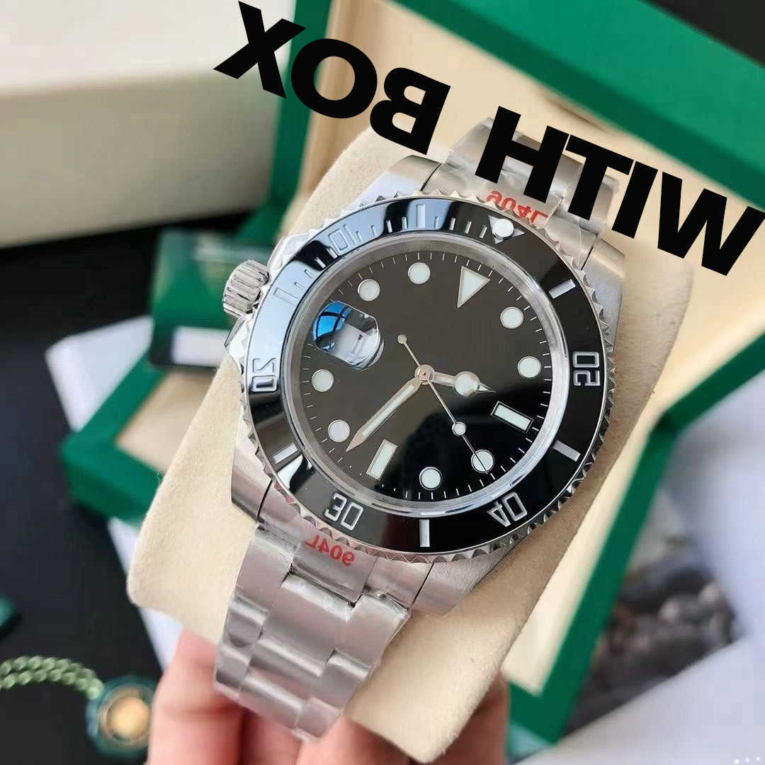 

mens watch Ceramic Bezel Mens automatic watches 41mm 2813 Movement Watchs Luminous Sapphire Waterproof Sports Self-wind Fashion Wristwatches, S1