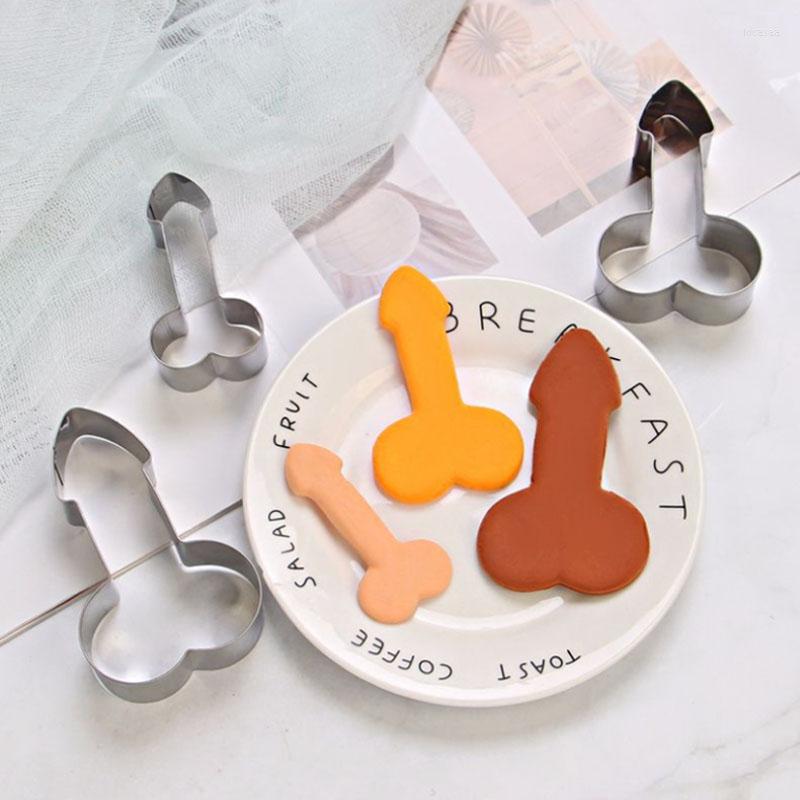 

Baking Moulds 3pcs Adult Sexy Penis Cookie Cutter Set Biscuit Mold Fondant Cake DIY Kitchen Bake Decorating Tool
