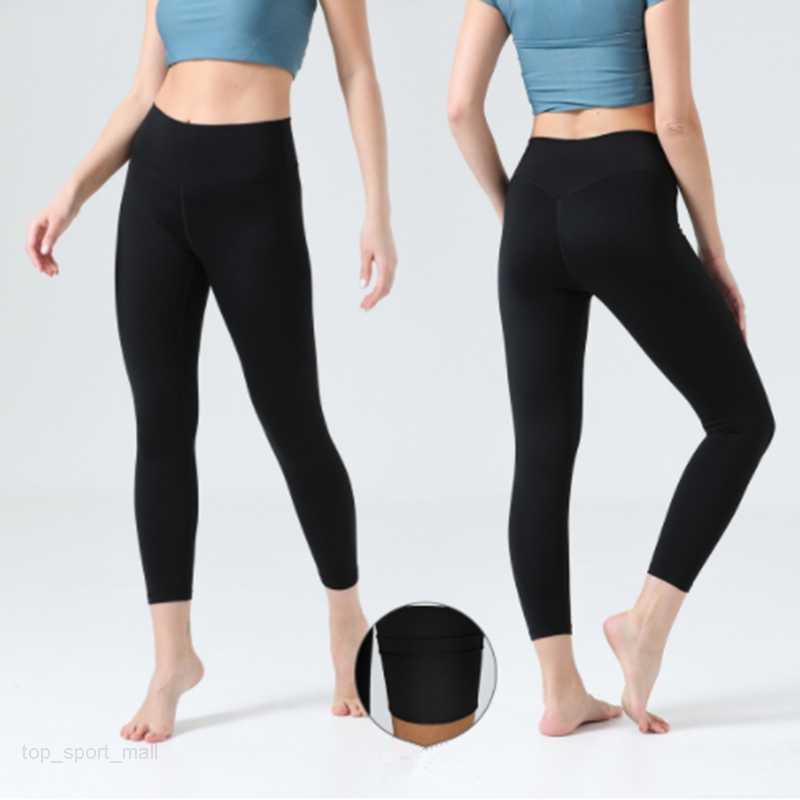 

Winter fleece high waist yoga pants nude Seamless Scrunch Pant tight peach hip lift sportswear fitness trousers women Naked Pants Athletic Leggings good, Black